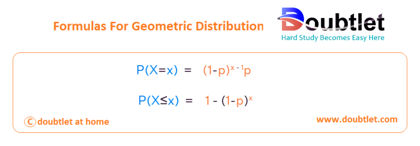 geometric-distribution-formulas