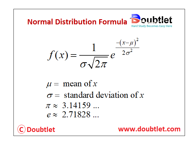 normal-distribution-formulae